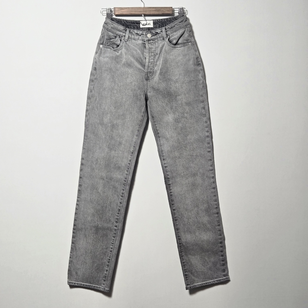 Rolla's Classic Straight Jean High Rise 25 Gray
